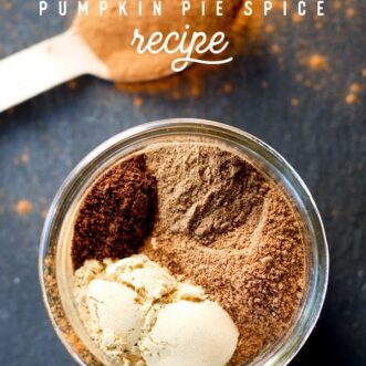 Easy and inexpensive homemade pumpkin pie spice- tastes much better than storebought and perfect for fall baking recipes #DIY #howtomake #uses #desserts #Thanksgiving #ideas