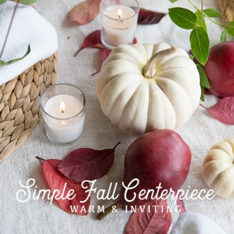 cozy, easy, and simple fall tablescape ideas for everyday or autumn entertaining for family, friends, and little ones. #dinnerparties #fall #friends #littleones #falldecorating #tablescape #falltablescape