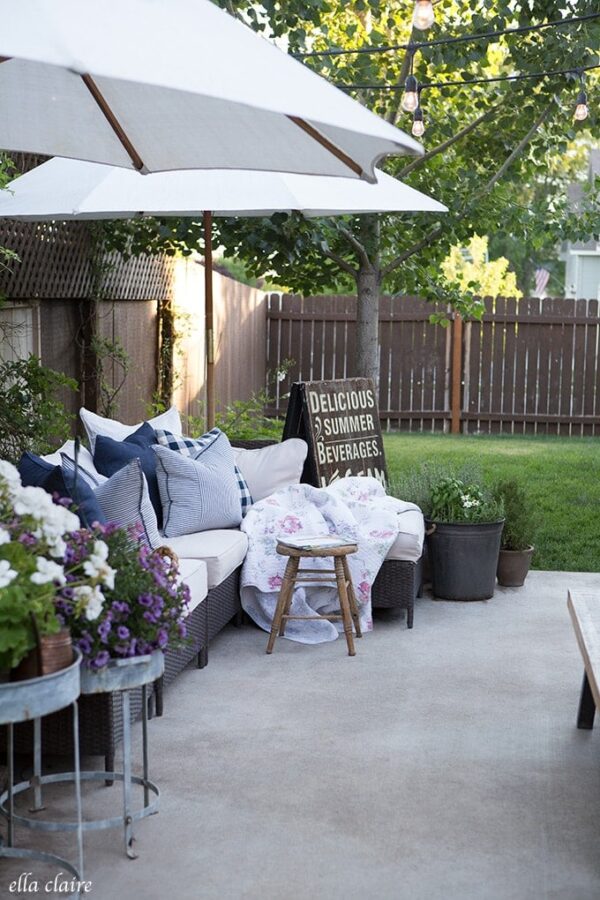 Simple Summer Patio Entertaining Ella Claire & Co.