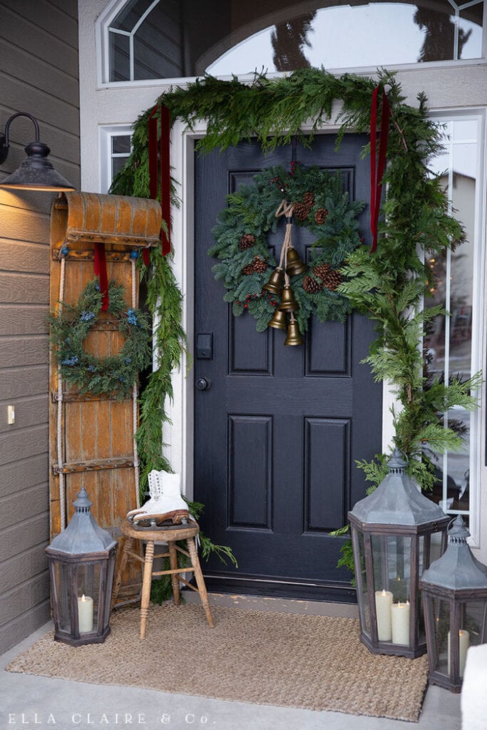 Traditional Vintage Christmas Home Tour Holiday Housewalk Ella