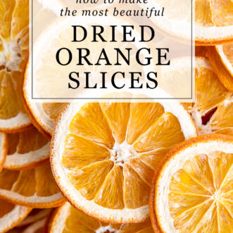 How to Make Dried Orange Slices