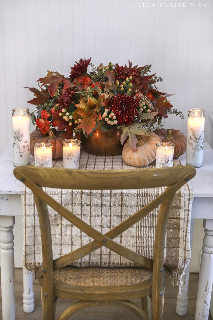 Free Printable Fall Candle Wraps - Ella Claire &amp; Co.