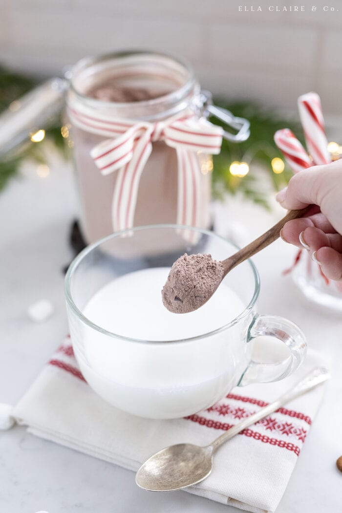 Homemade Hot Chocolate Mix Ella Claire & Co.